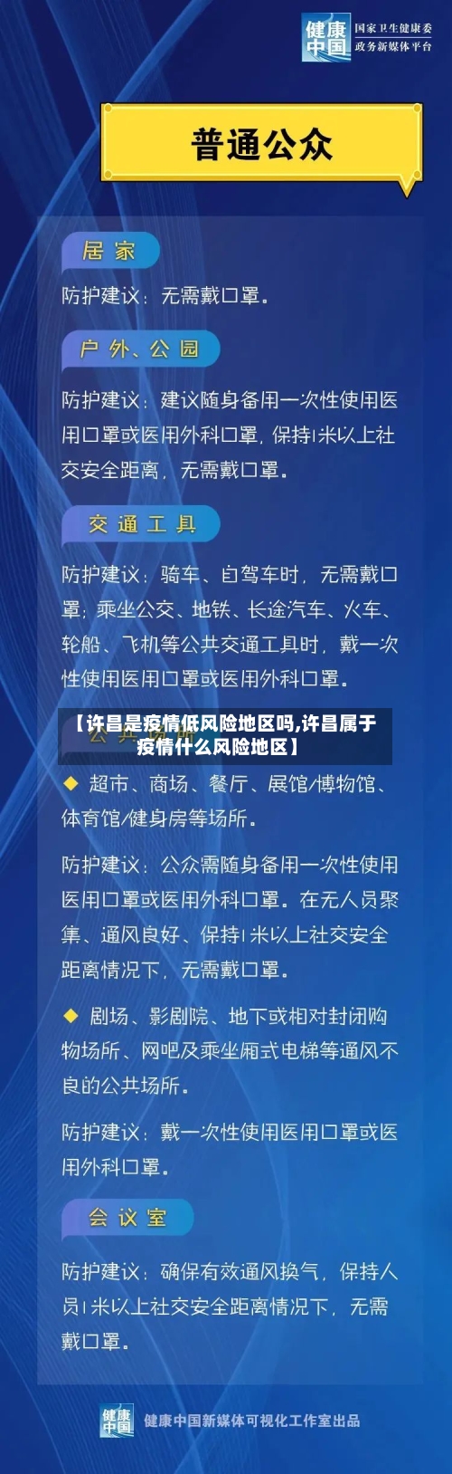 【许昌是疫情低风险地区吗,许昌属于疫情什么风险地区】-第2张图片