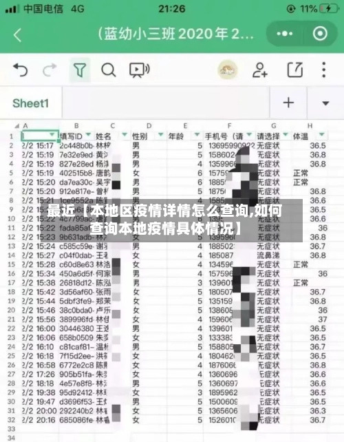 最近【本地区疫情详情怎么查询,如何查询本地疫情具体情况】-第2张图片