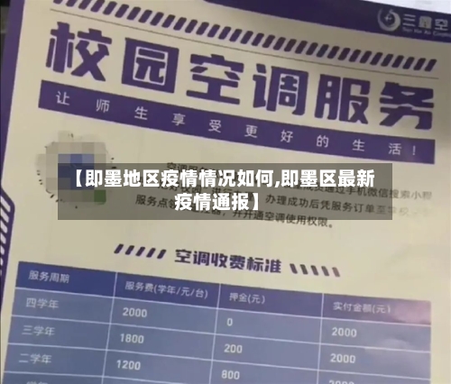 【即墨地区疫情情况如何,即墨区最新疫情通报】