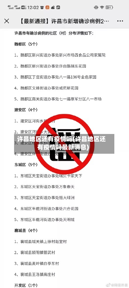 许昌地区还有疫情吗(许昌地区还有疫情吗最新消息)-第2张图片