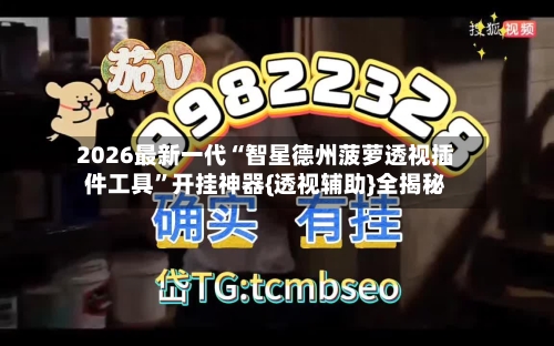 2026最新一代“智星德州菠萝透视插件工具”开挂神器{透视辅助}全揭秘