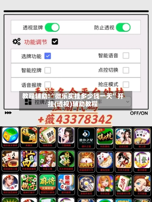 教程辅助!“微乐买挂多少钱一天”开挂(透视)辅助教程-第2张图片