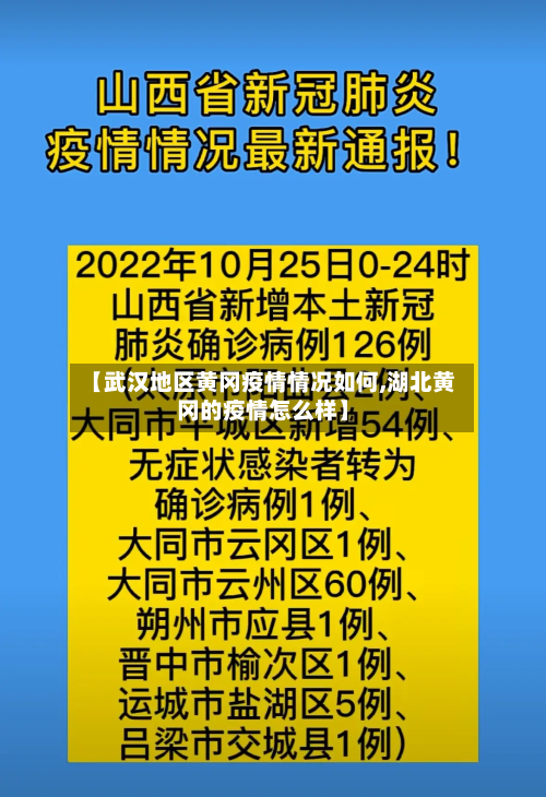 【武汉地区黄冈疫情情况如何,湖北黄冈的疫情怎么样】