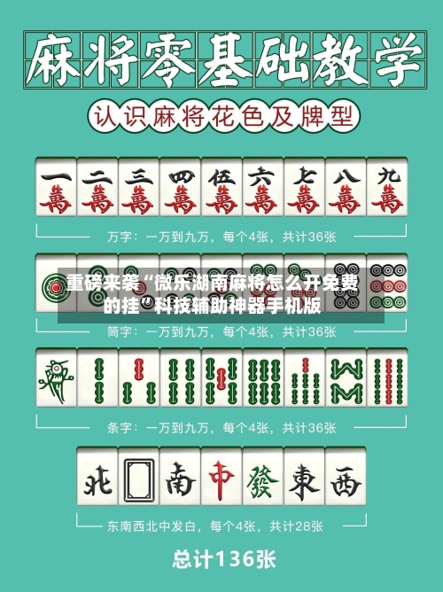 重磅来袭“微乐湖南麻将怎么开免费的挂”科技辅助神器手机版