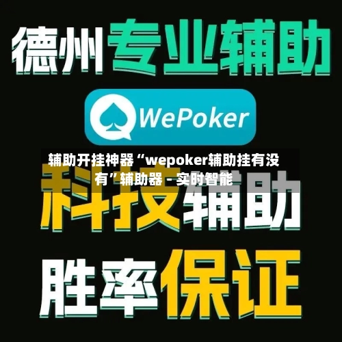 辅助开挂神器“wepoker辅助挂有没有”辅助器 - 实时智能-第2张图片