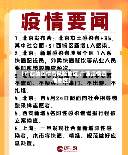 【广西的疫情高风险地区,广西疫情高危地区】-第2张图片