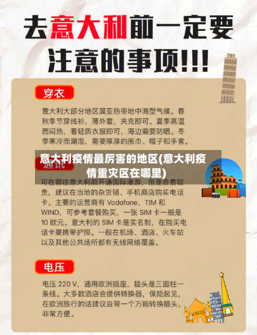 意大利疫情最厉害的地区(意大利疫情重灾区在哪里)