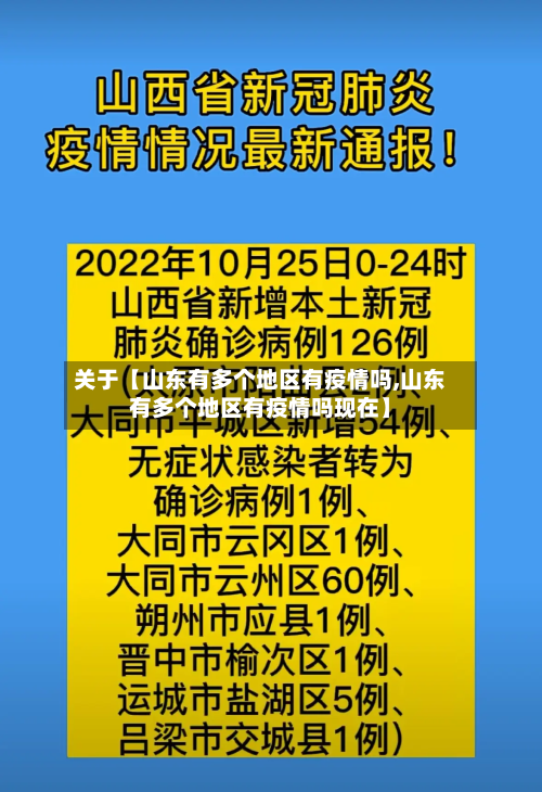 关于【山东有多个地区有疫情吗,山东有多个地区有疫情吗现在】-第3张图片