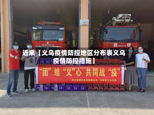 近来【义乌疫情防控地区分布表义乌疫情防控措施】-第2张图片